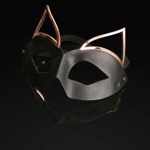 Honey Birdette Bondage Rose Gold Fox Mask